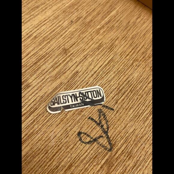 Vintage Gailstyn-Sutton Dog Tile on Wood Trivet Wall Hanging Decor - Picture 4 of 6